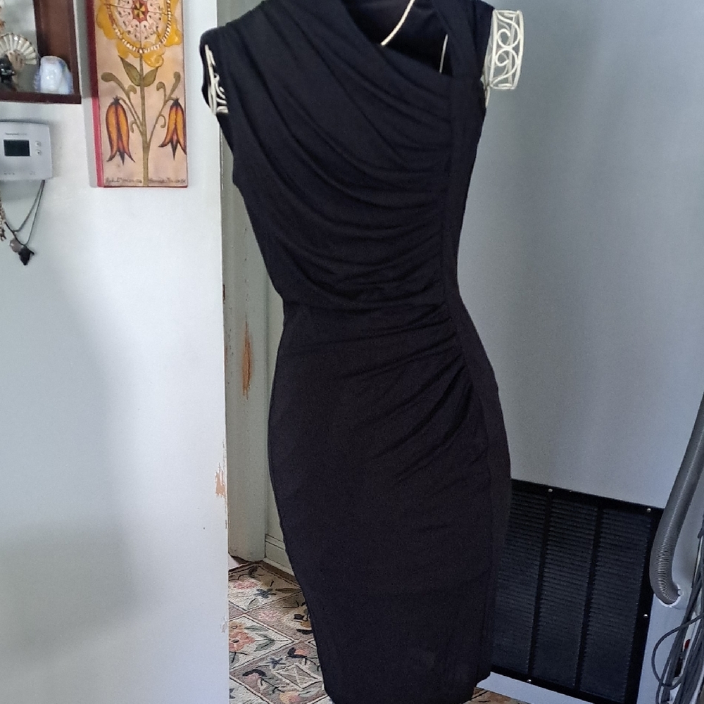 Vera Wang Sexy Black Cocktail Dress, Sz 2
